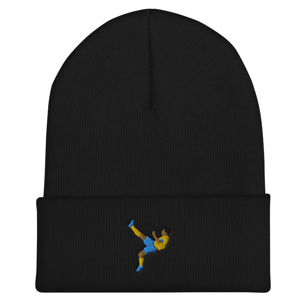 【SUNLOVE】[The Fantastic Four] Striped Beanie /追跡付 Fantastic Four Symbol Beanie - SuperHeroStuff